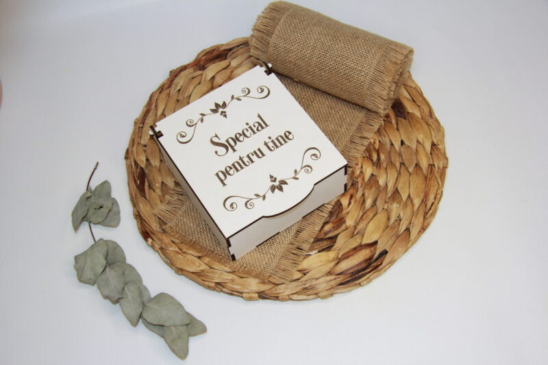Cutie personalizată din placaj/MDF