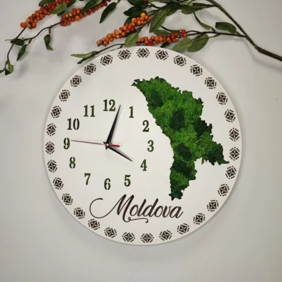 Ceas cu licheni "Moldova"