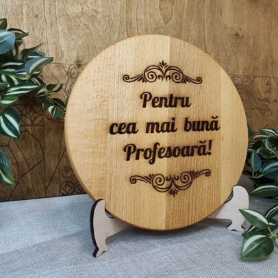 Platou rotund cu personalizare