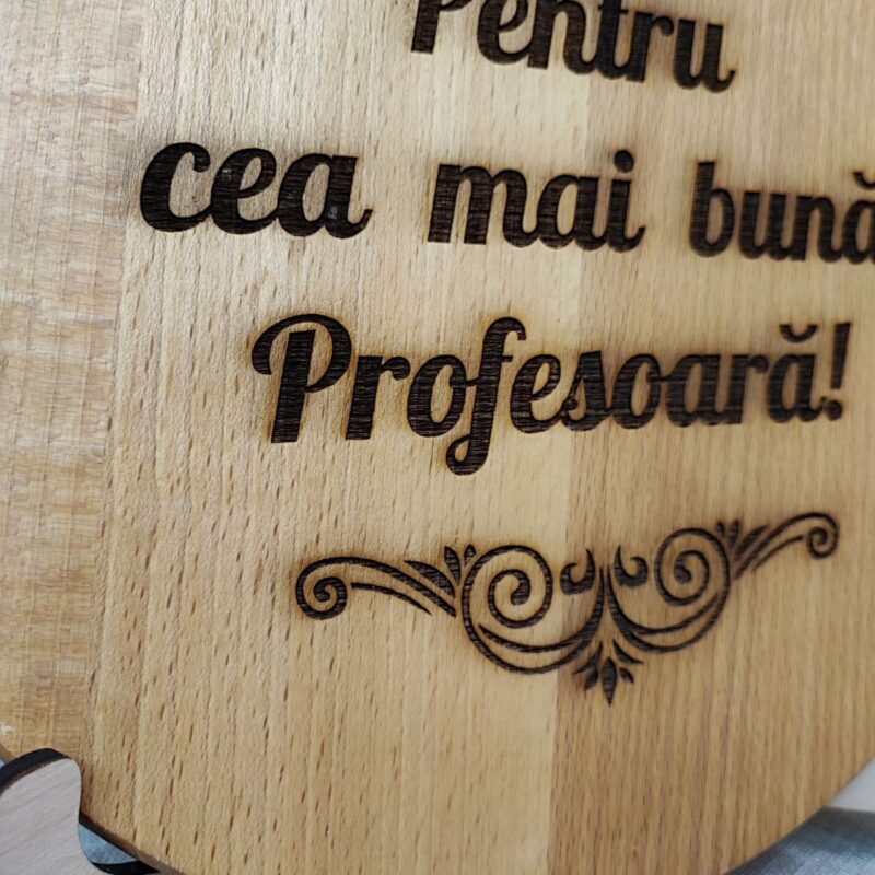 Platou rotund cu personalizare