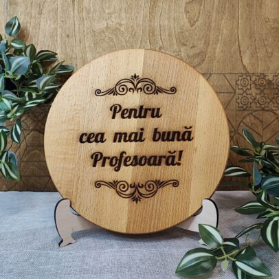 Platou rotund cu personalizare