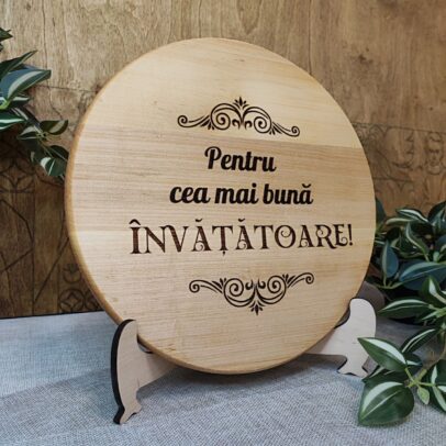 Platou rotund cu personalizare