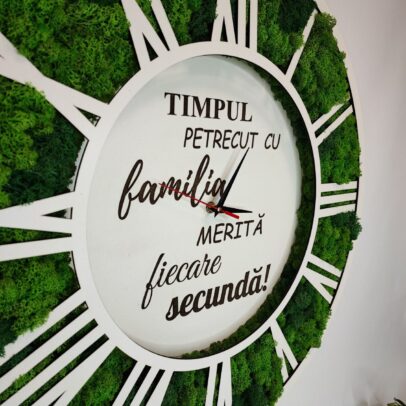 Ceas "Timpul petrecut cu familia merita fiecare secundă"