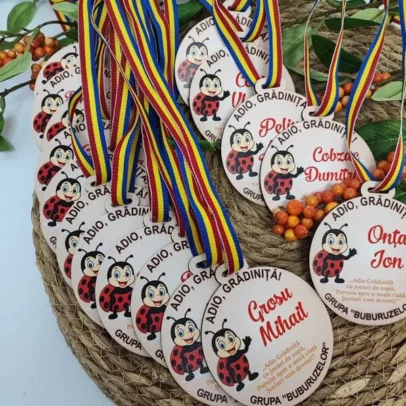 Medalie (medalii) cu Tipar "Buburuza"