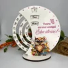 Calendar Veșnice Rotunde cu Tipar "Educătoare"