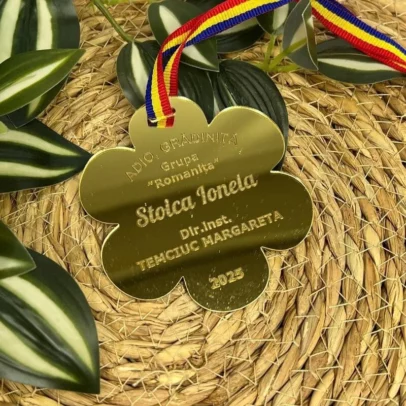Medalie (medalii) din sticla organică
