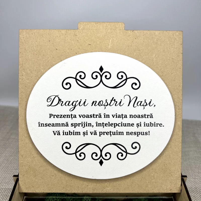 Invitație la nuntă pentru Nași