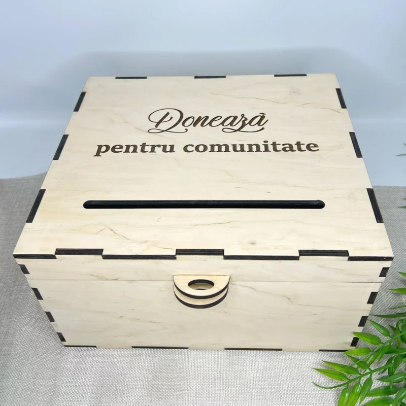 Cutie pentru donații