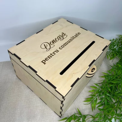 Cutie pentru donații