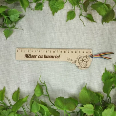 Riglă de 20 cm din Placaj