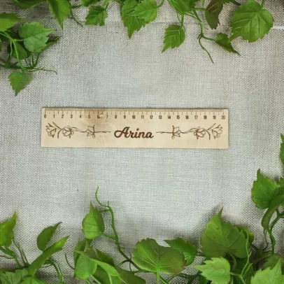 Riglă de 20 cm din Placaj