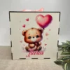Pușculiță personalizată Ursuleț "Pentru vise mărețe"