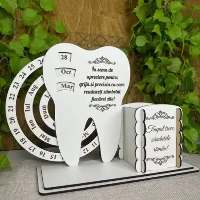 Calendar Veșnic + Organizator pentru Stomatolog