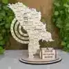 Calendar Veșnic "Harta Moldovei" (RU)