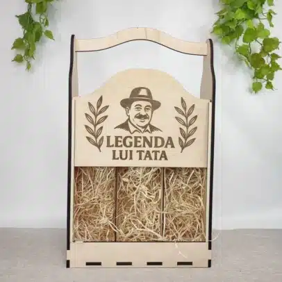 Cutie pentru 3 Sticle de Vin