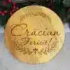 Platou "Crăciun Fericit"