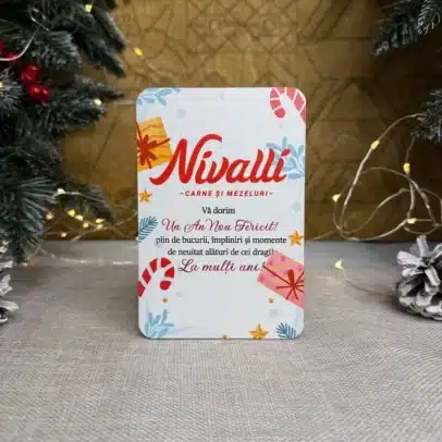 Felicitare "CU LOGO"