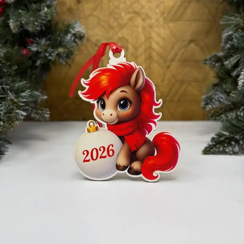 Jucarie pentru brad "Cu LOGO" - imagine 3