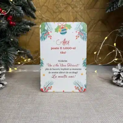 Felicitare "CU LOGO"