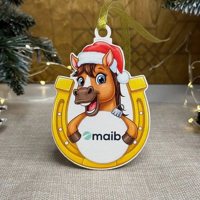 Jucărie pentru brad "Cu LOGO"