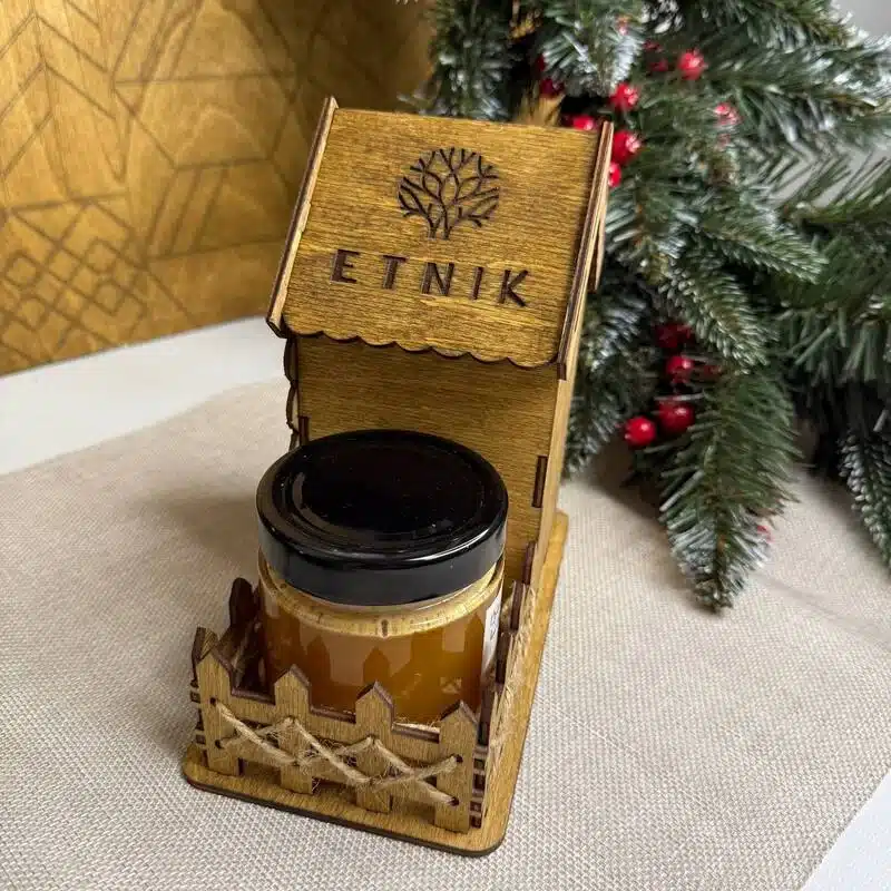 Căsuța pentru ceai și miere "cu Logo"