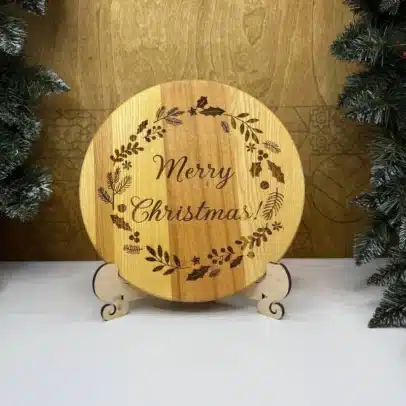 Platou "Merry Christmas"