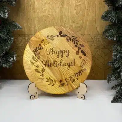 Platou "Happy Holidays"