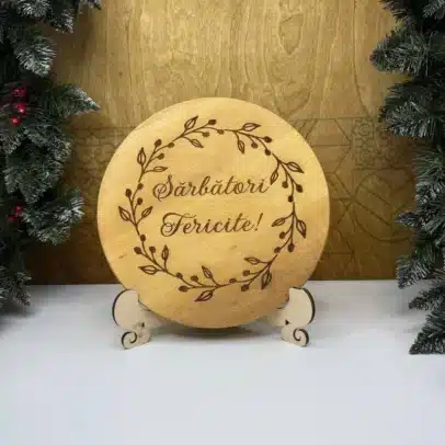 Platou " Sărbători Fericite"