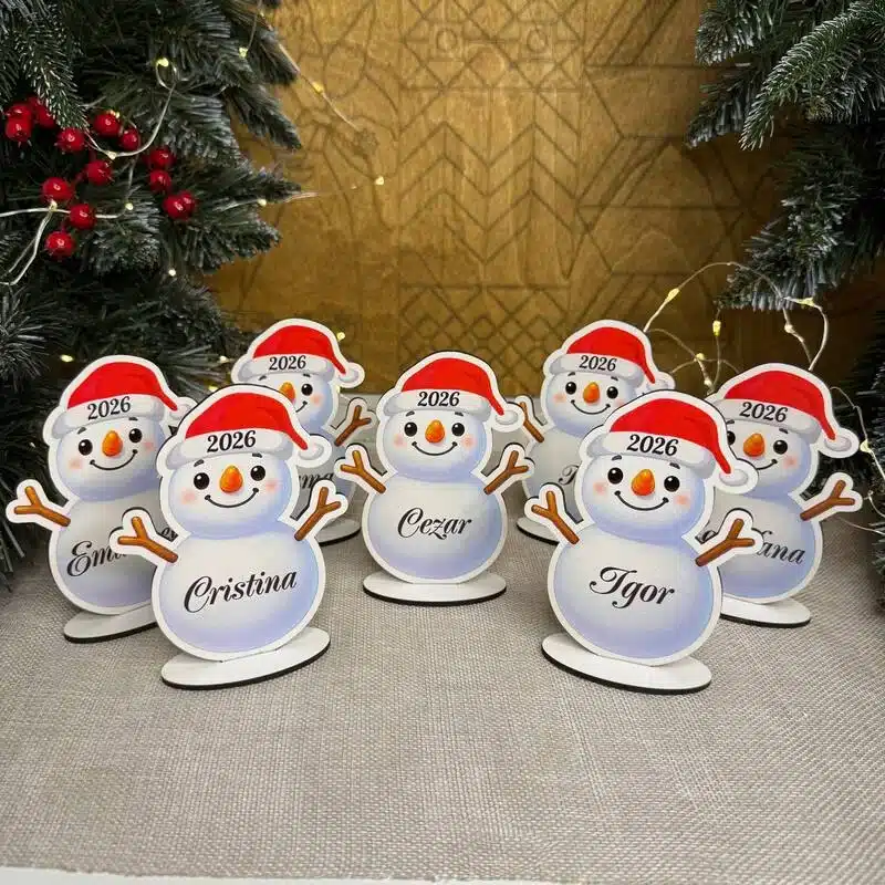 "Omuleț de zăpadă" personalizat