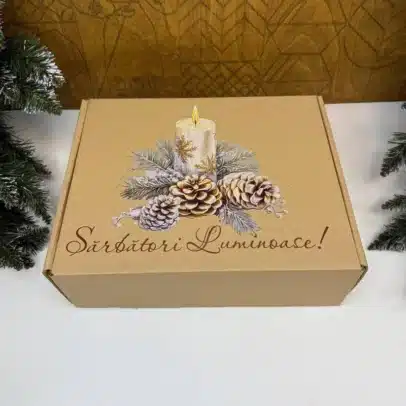 Cutie din carton "Sărbători Luminoase"
