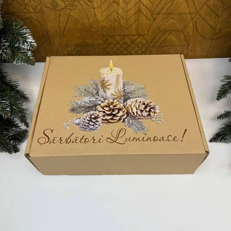 Cutie din carton "Sărbători Luminoase"