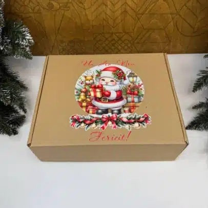 Cutie din carton "Un An Nou Fericit"