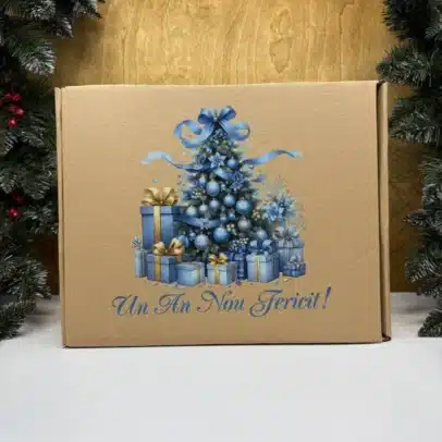 Cutie din carton "Un An Nou Fericit"