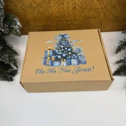 Cutie din carton "Un An Nou Fericit"