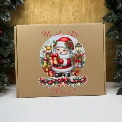 Cutie din carton "Un An Nou Fericit"