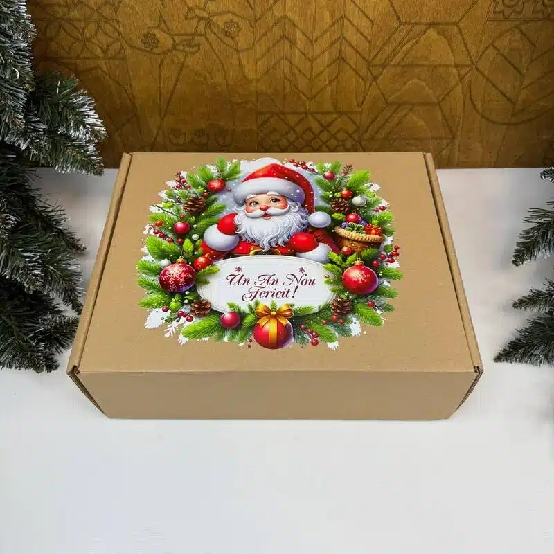 Cutie din carton "Un An Nou Fericit"