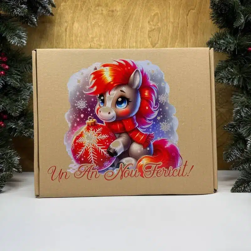 Cutie din carton "Un An Nou Fericit" v