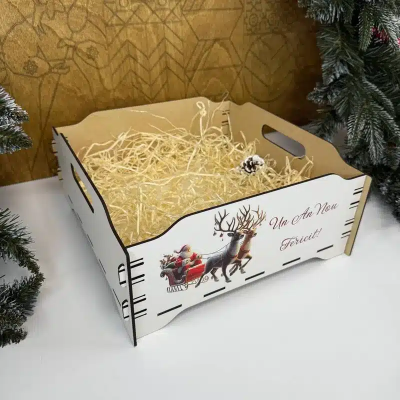 Ladă "Un An Nou Fericit"