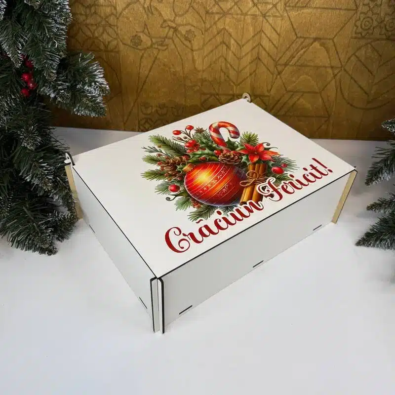 Cutie „Crăciun Fericit!”