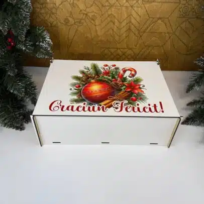 Cutie „Crăciun Fericit!”