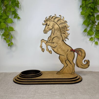 Suport pentru sticlă de vin "Anul Calului"