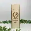 Cutie pentru Sticlă de Vin "10 An De Căsătorie"