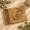 Album personalizat din lemn „Cartea Amintirilor”